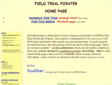 Tablet Screenshot of fieldtrialpointers.net